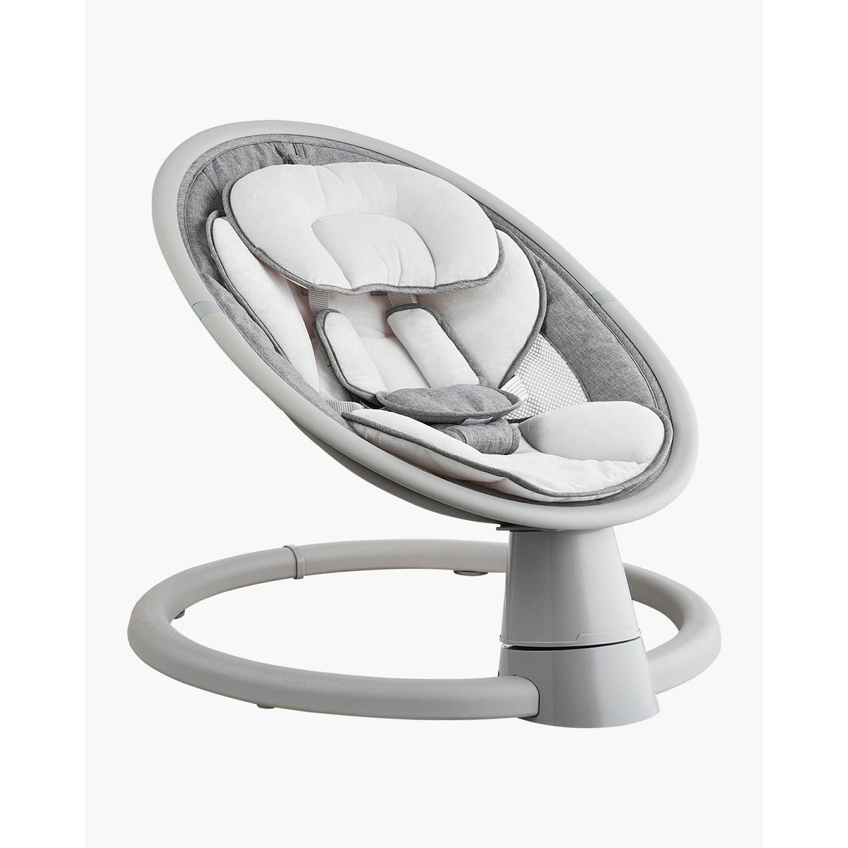 Baby Swing, 5-Speed Baby Rocker Swing, Portable Infant Swing with Remote Control, Touch Panel, Bluetooth Music, 10 Preset Lullabies & 5-Point Safety Harness for 0-9 Month Boys Girls Up to 20lbs
