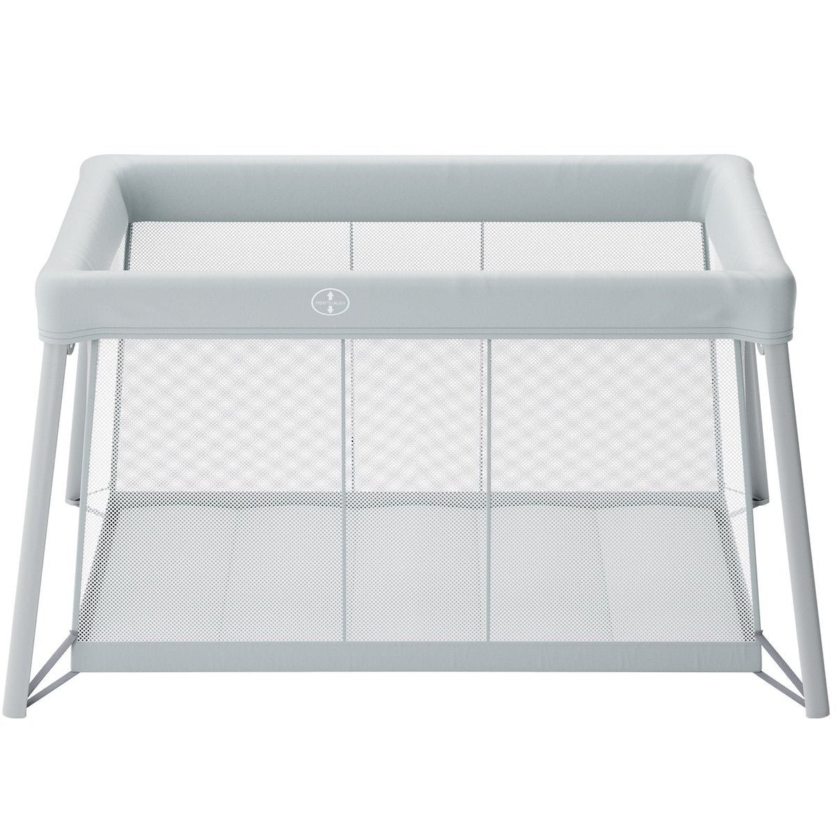 Baby Travel Crib and Play Yard, Folding Baby Playpen with Soft Mattress Pad, Portable Toddlers Crib with Breathable Mesh and Travel Bag, Indoor/Outdoor Kid Activity Center for 0-36 Months Babies
