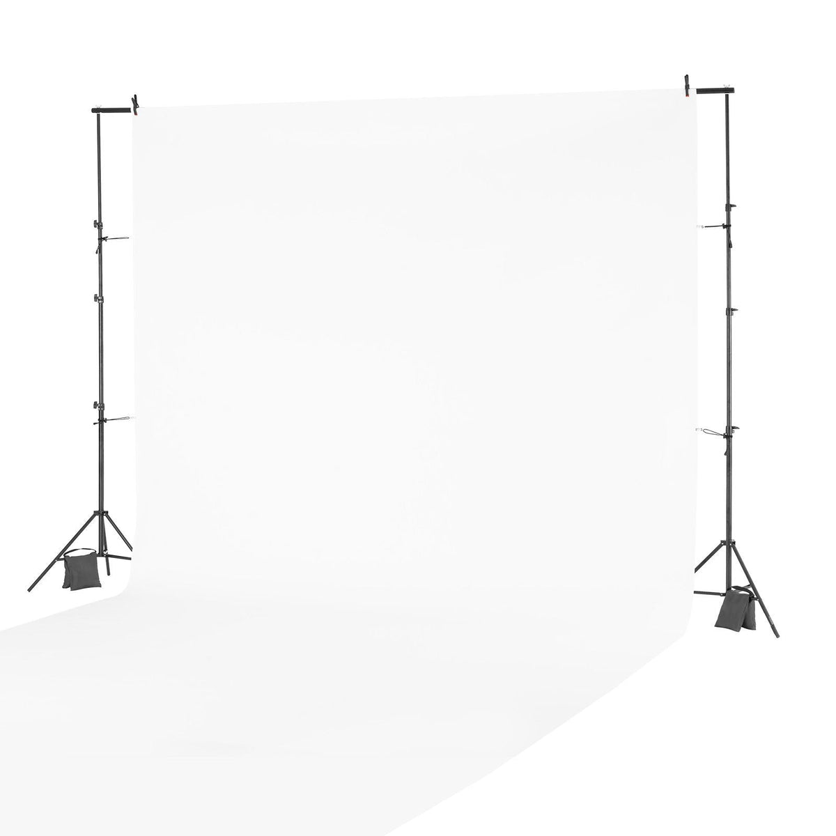 Backdrop Stand, 10 x 10 ft Adjustable Photo Backdrop Stand Kit, Portable Background Backdrop Stand with 4 Crossbars, Heavy Duty Projector Screen Stand, for Wedding, Photo Video Studio & Party