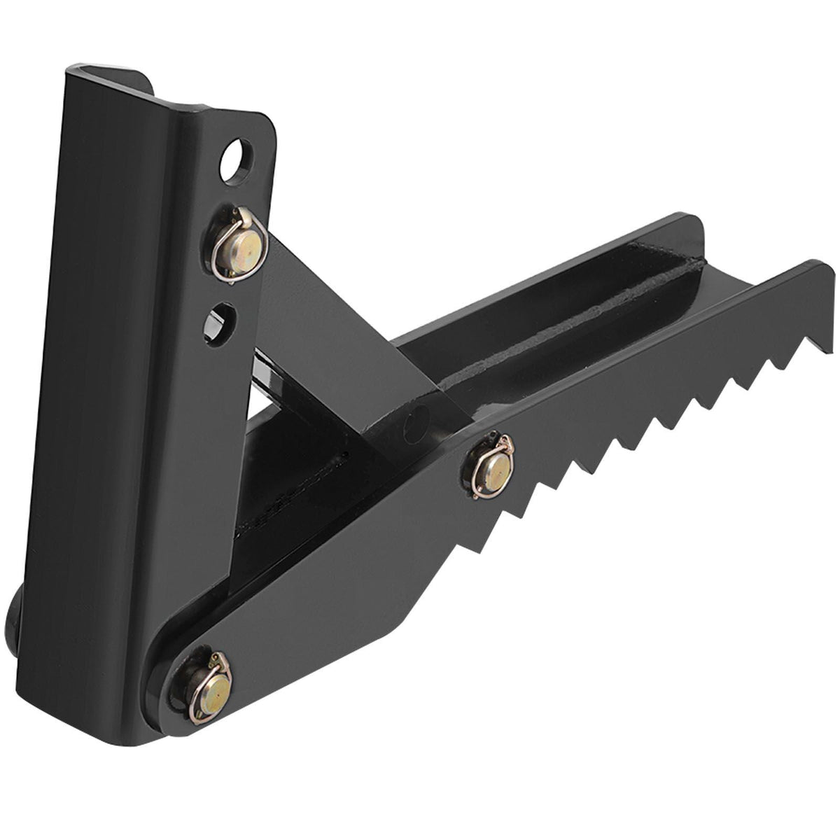 Backhoe Excavator Thumb Attachments, 36 inch Adjustable Extreme Weld On Backhoe Thumb Hoe Clamp 1/2 Inch Teeth Thick Steel Plate 16MM Assembly Bolt-On Design