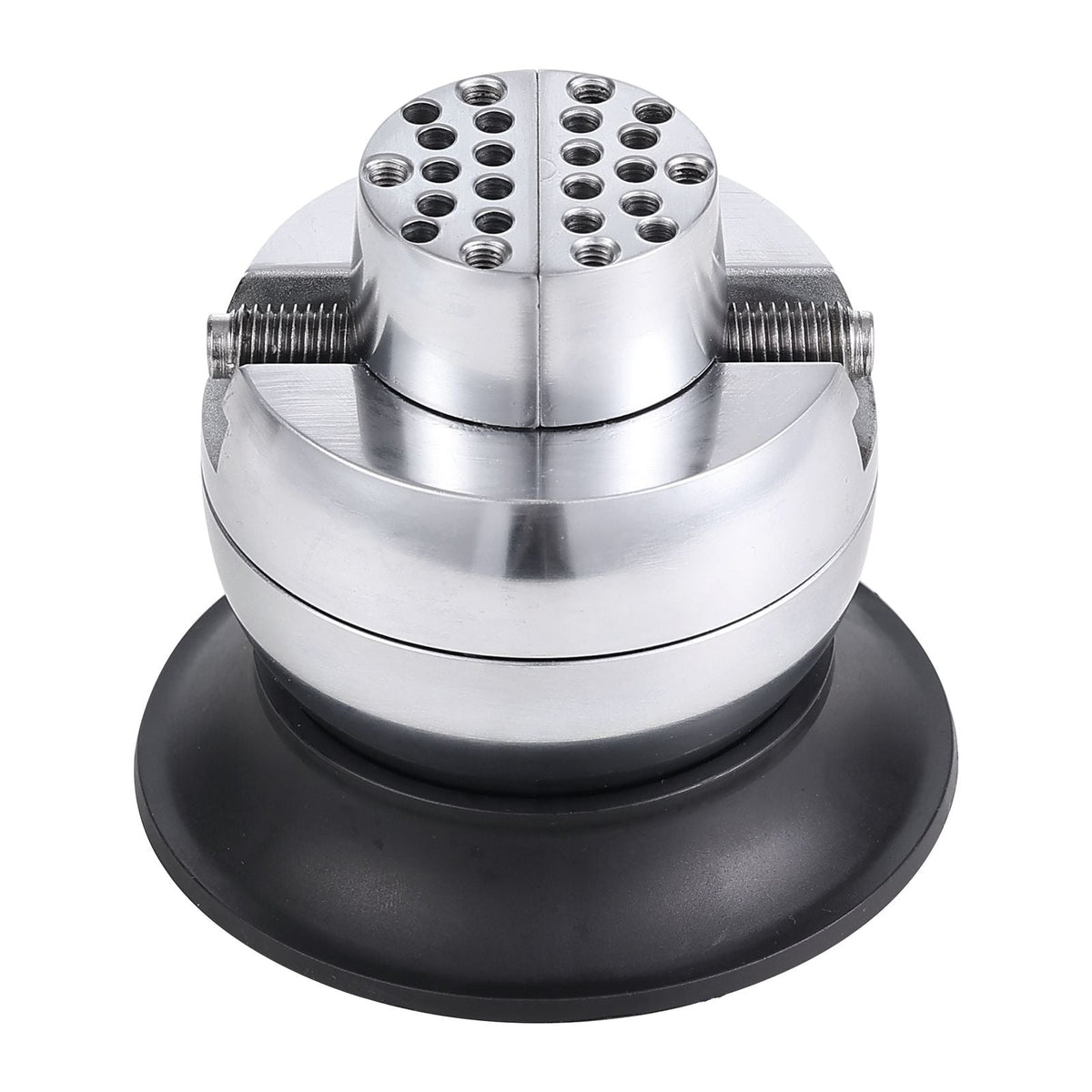 Ball Vise, 3" Engraving Setting Tool, 360° Rotation Engraving Block Vise, 30 PCS Attachment Jewelry Engraving Block Tools Standard Block for Gemstone Inlay and Small-Scale Engraving