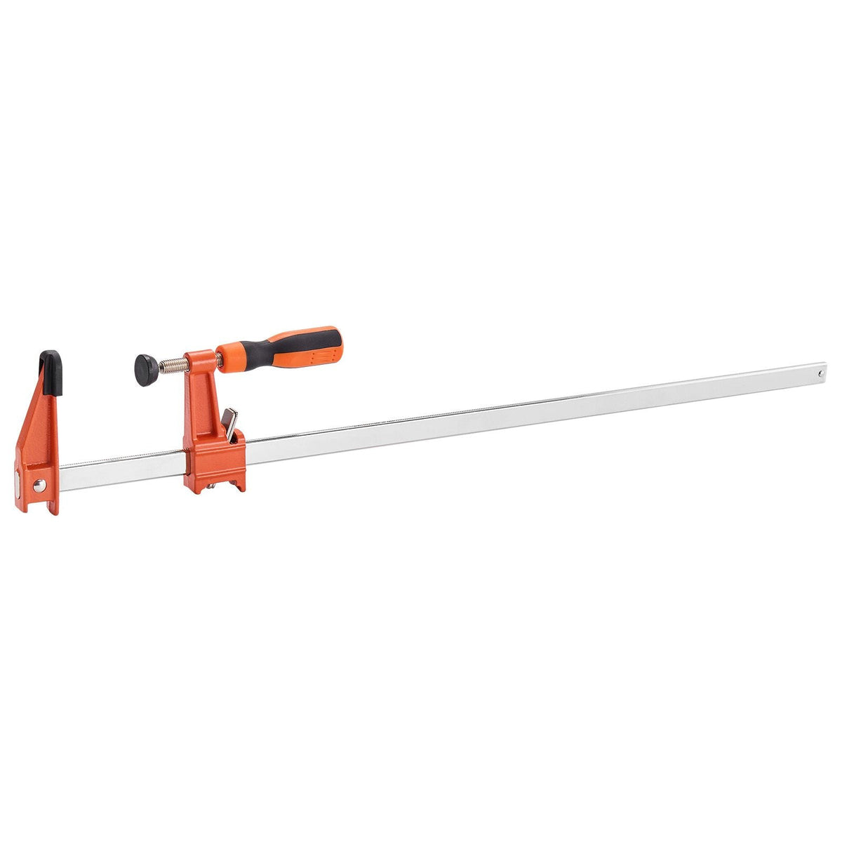 Bar Clamps for Woodworking, 2-Pack 24 inch Opening, Lockable F-Clamp with 600 lbs Load Limit, 2-1/2 inch Depth, Cast Iron and Carbon Steel, Easy to Use, Wood Clamps for Woodworking Metal Working