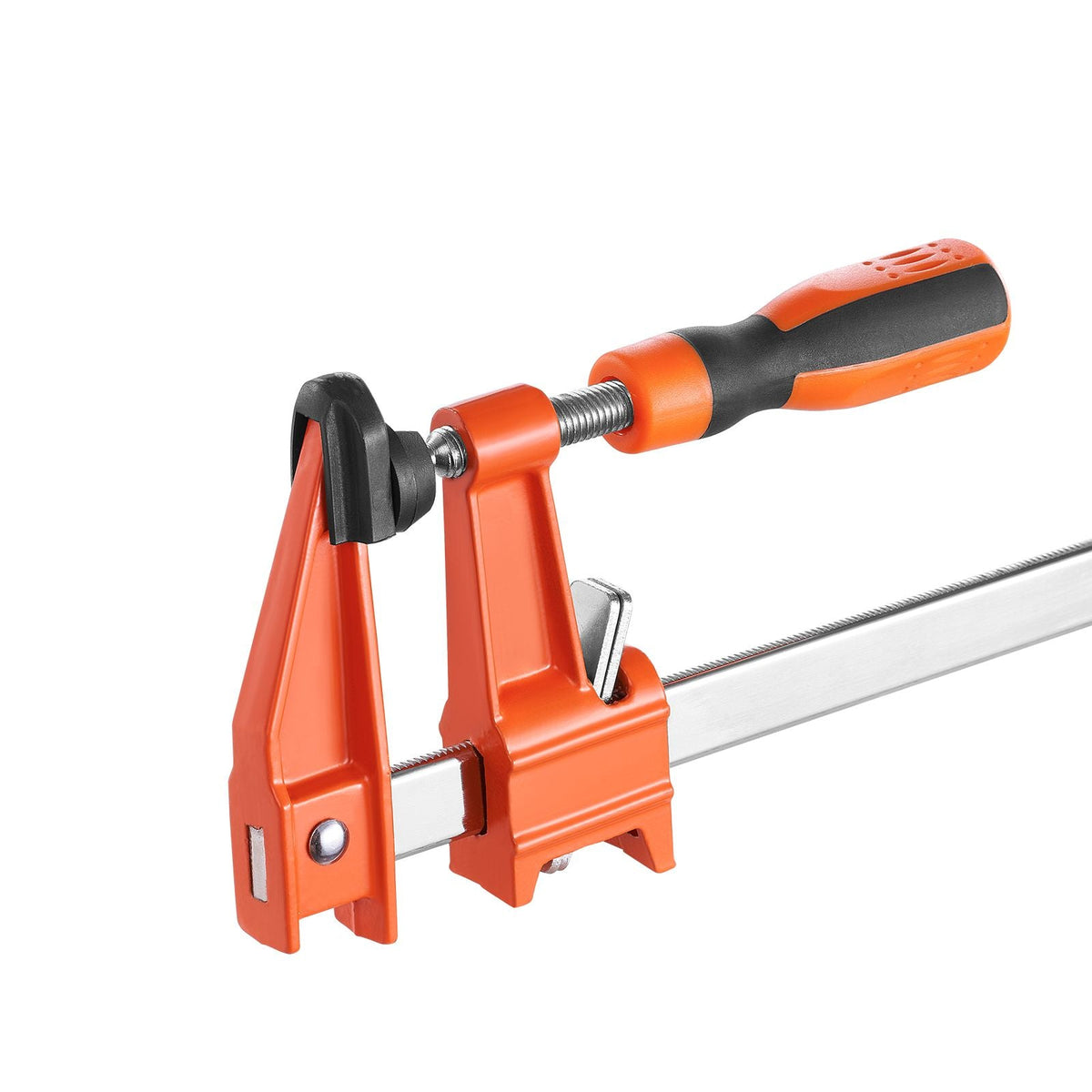 Bar Clamps for Woodworking, 2-Pack 36" Clamp, Quick-Change F Clamp with 600 lbs Load Limit, 2.5" Throat Depth, Cast Iron and Carbon Steel, Wood Clamps for Woodworking Metal Working