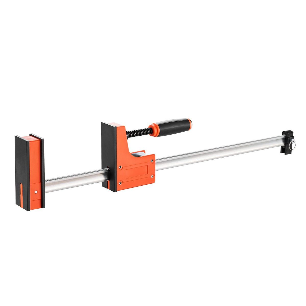 Bar Clamps for Woodworking, 2-Pack 36 inch Parallel Clamp Set, F-Clamp with 1500 lbs Load Limit, Even Pressure, High-strength Plastic and Carbon Steel, for Woodworking Metal Working, Orange
