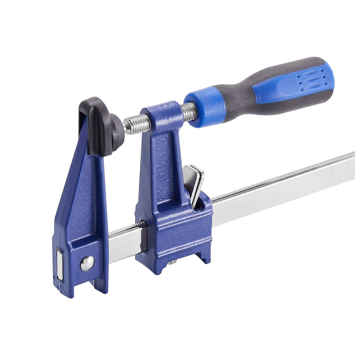 Bar Clamps for Woodworking, 4-Pack 36 inch Opening, Lockable F-Clamp with 600 lbs Load Limit, 2-1/2 inch Depth, Cast Iron and Carbon Steel, Easy to Use, Wood Clamps for Woodworking Metal Working