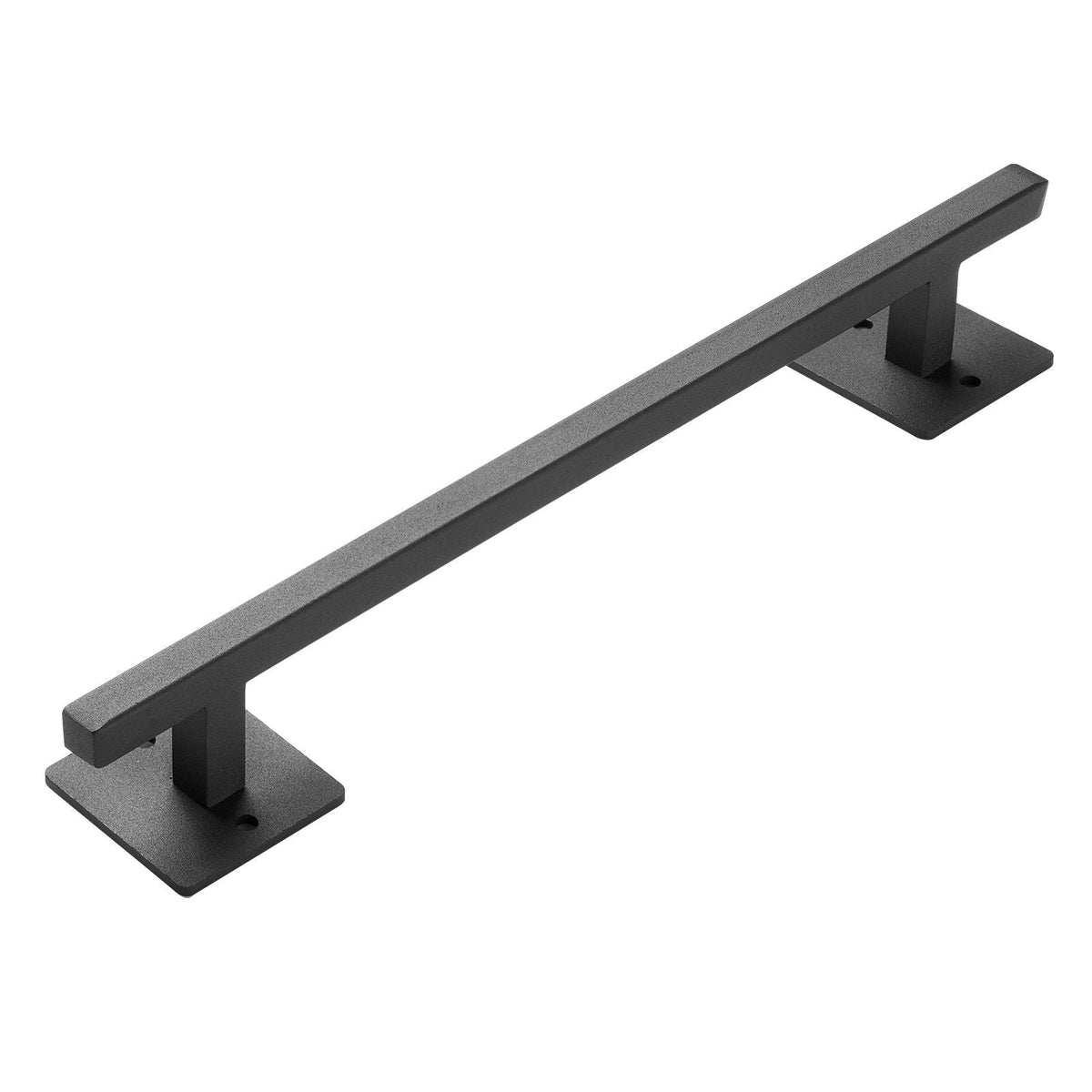 Barn Door Handle, 12.6 in Rustic Fence Gate Handle, Rust-Resistant Coating, Heavy Duty Carbon Steel Outdoor Gate Handles, Easy to Install, Metal Sliding Door Pulls for Garage Shed Closet Pantry
