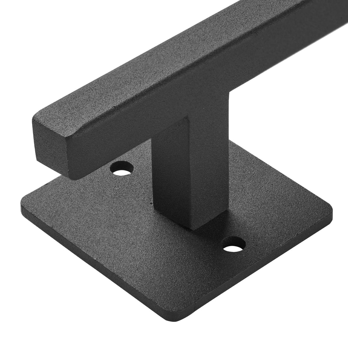 Barn Door Handle, 2Pcs 12.6 in Rustic Fence Gate Handle, Rust-Resistant Coating, Heavy Duty Carbon Steel Outdoor Gate Handles, Easy to Install, Metal Sliding Door Pulls for Garage Shed Pantry