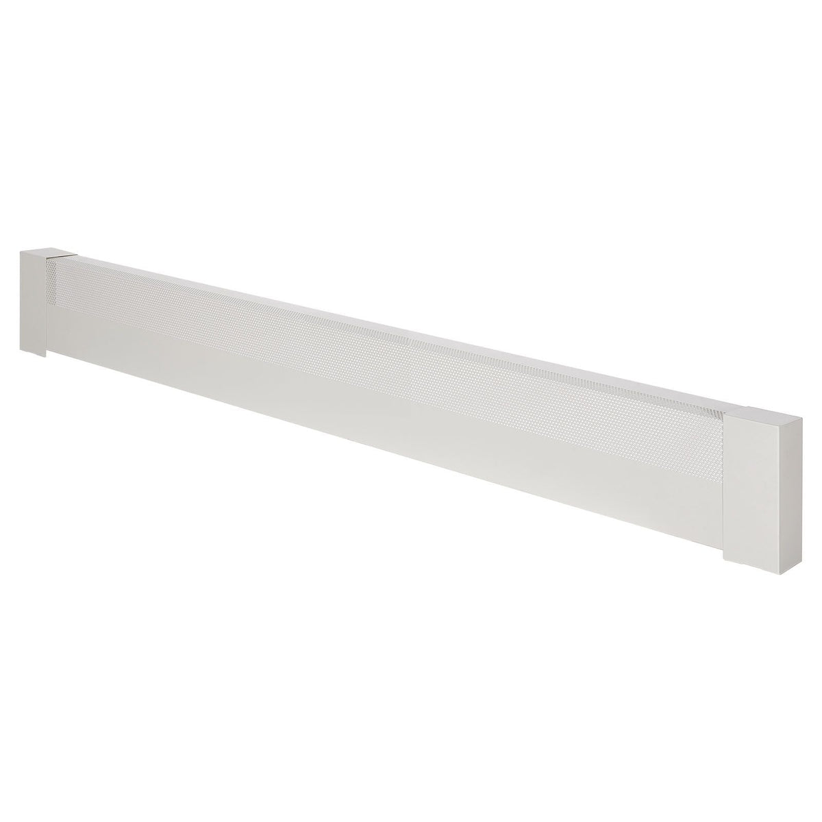 Baseboard Heater Covers, Basic Series 6 ft Standard Electric Heating Unit Front Cover for Home Improvement, Heavy-duty Steel, Easy Installation for Bedroom Replacing Old Cover, White