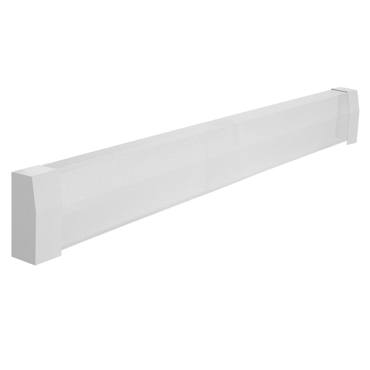 Baseboard Heater Covers, Premium Series 5 ft Standard Electric Heating Unit Front Cover for Home Improvement, Heavy-duty Steel, Easy Installation for Bedroom Replacing Old Cover, White