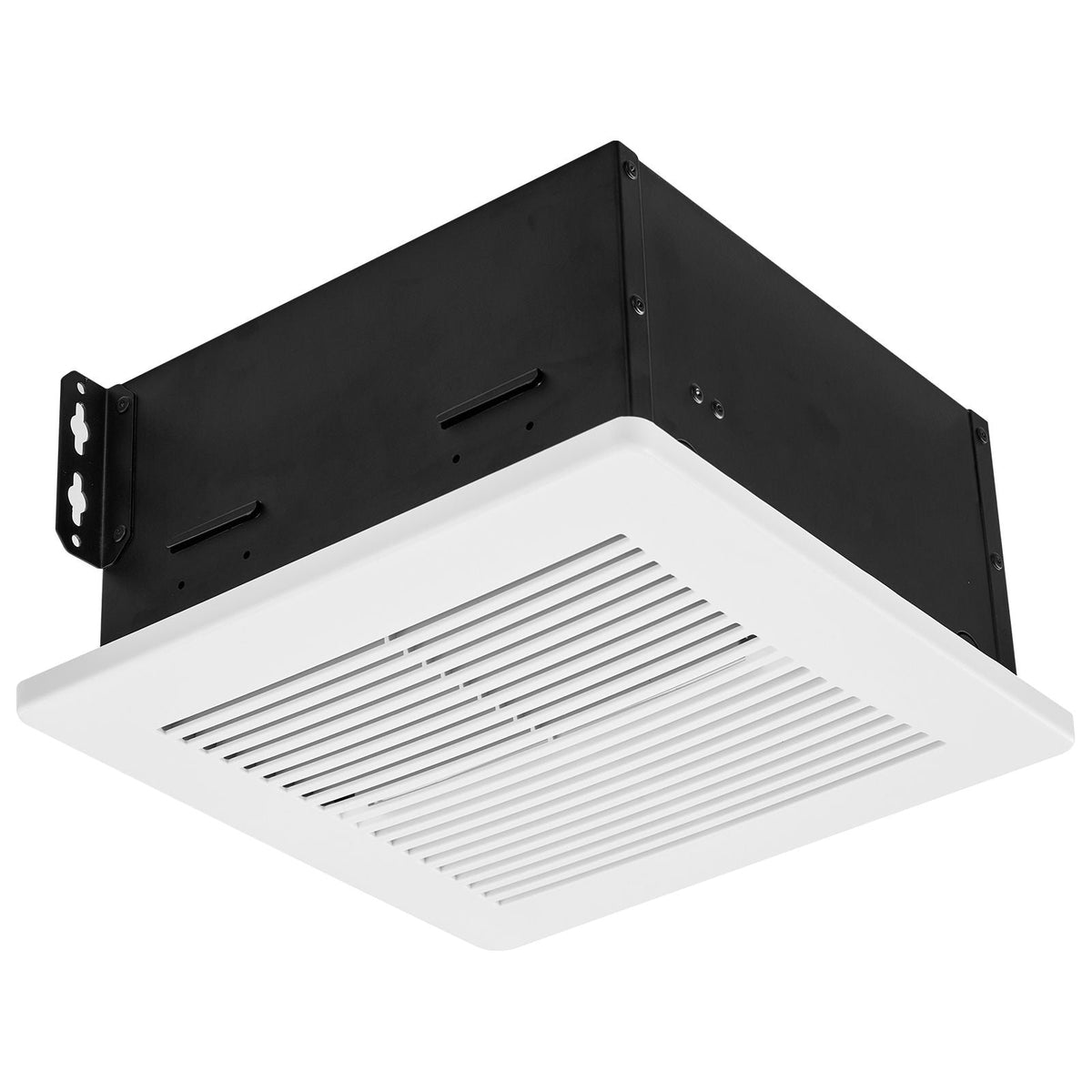 Bathroom Exhaust Fan, 50-80-110 CFM Bathroom Vent, Low-Noise, Premium Motor Ceiling Fan, Standard 4-inch Duct Interface for Laundry Room, Storage Room, Home Ventilation, White