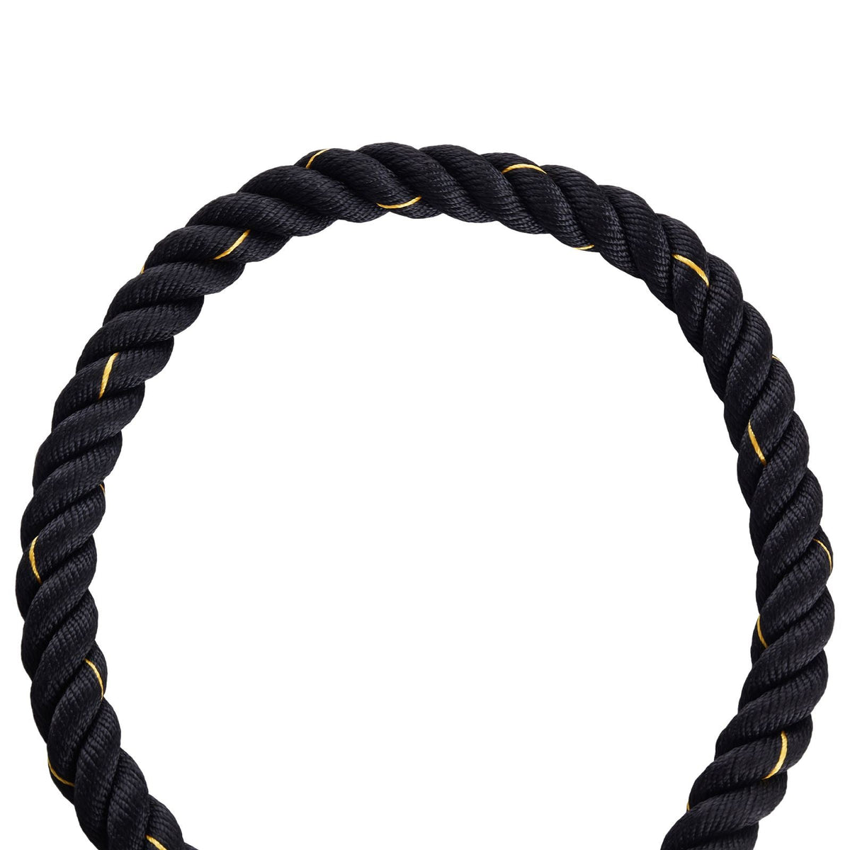 Battle Rope, 1.5 Inch Diameter 30Ft Length Polyester Exercise Rope, Battle Exercise Equipment, Heavy Weighted Rope for Home Gym Body Workout Core Strength Training Muscle Building Fitness