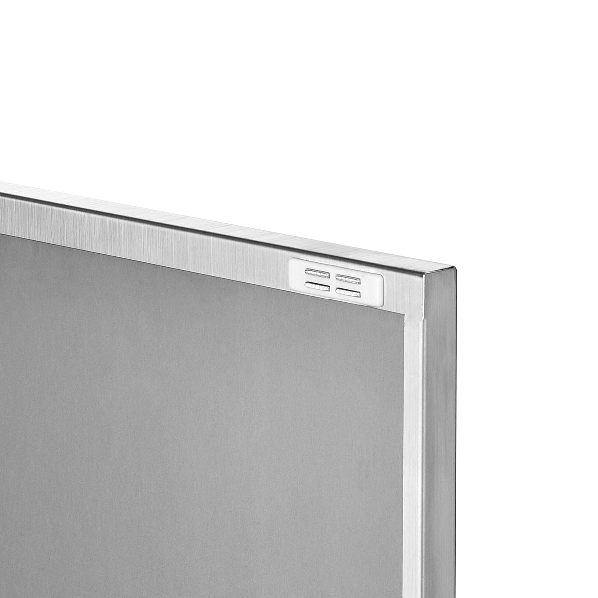 BBQ Access Door, 20W x 27H Inch Single Outdoor Kitchen Door, Stainless Steel Flush Mount Door, Wall Vertical Door with Handle, for BBQ Island, Grilling Station, Outside Cabinet