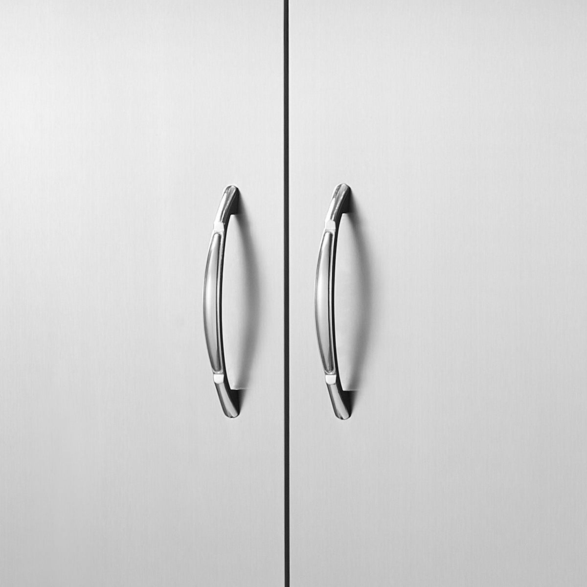 BBQ Access Door, 33W x 22H Inch Double Outdoor Kitchen Door, Stainless Steel Flush Mount Door, Wall Vertical Door with Handles, for BBQ Island, Grilling Station, Outside Cabinet