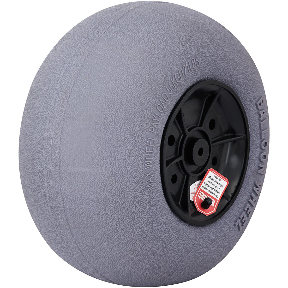 Beach Balloon Wheels, 13\" Replacement Sand Tires with 32\" Stainless Steel Axle, TPU Cart Tires for Kayak Dolly, Canoe Cart and Buggy with Free Air Pump, 2-Pack
