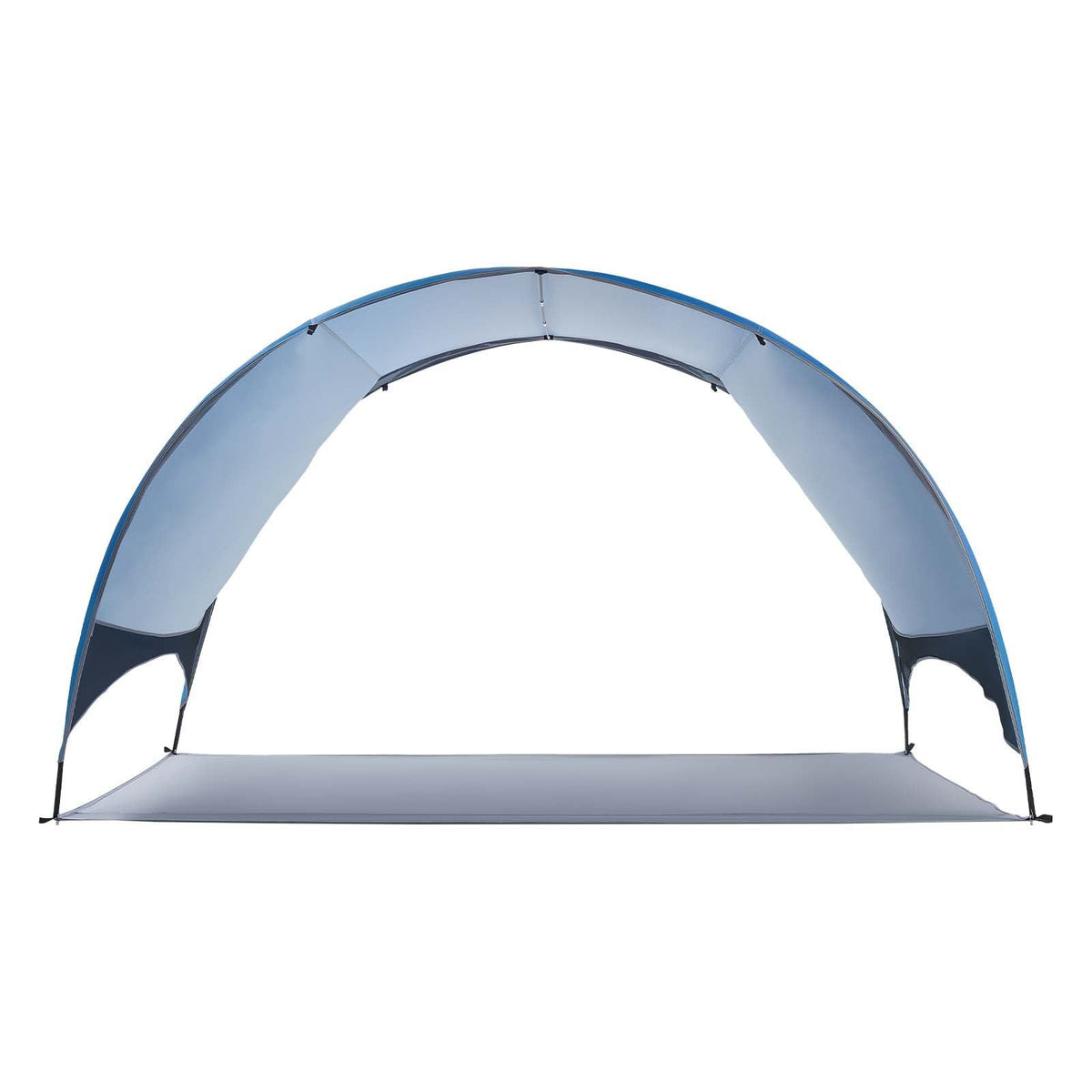 Beach Tent Sun Shelter for 4 Person, UPF 50+ Protection, Portable Sun Shade Canopy with Carrying Bag & Ground Stakes, Lightweight and Easy Setup Beach Umbrella for Camping Fishing Outdoor Picnic