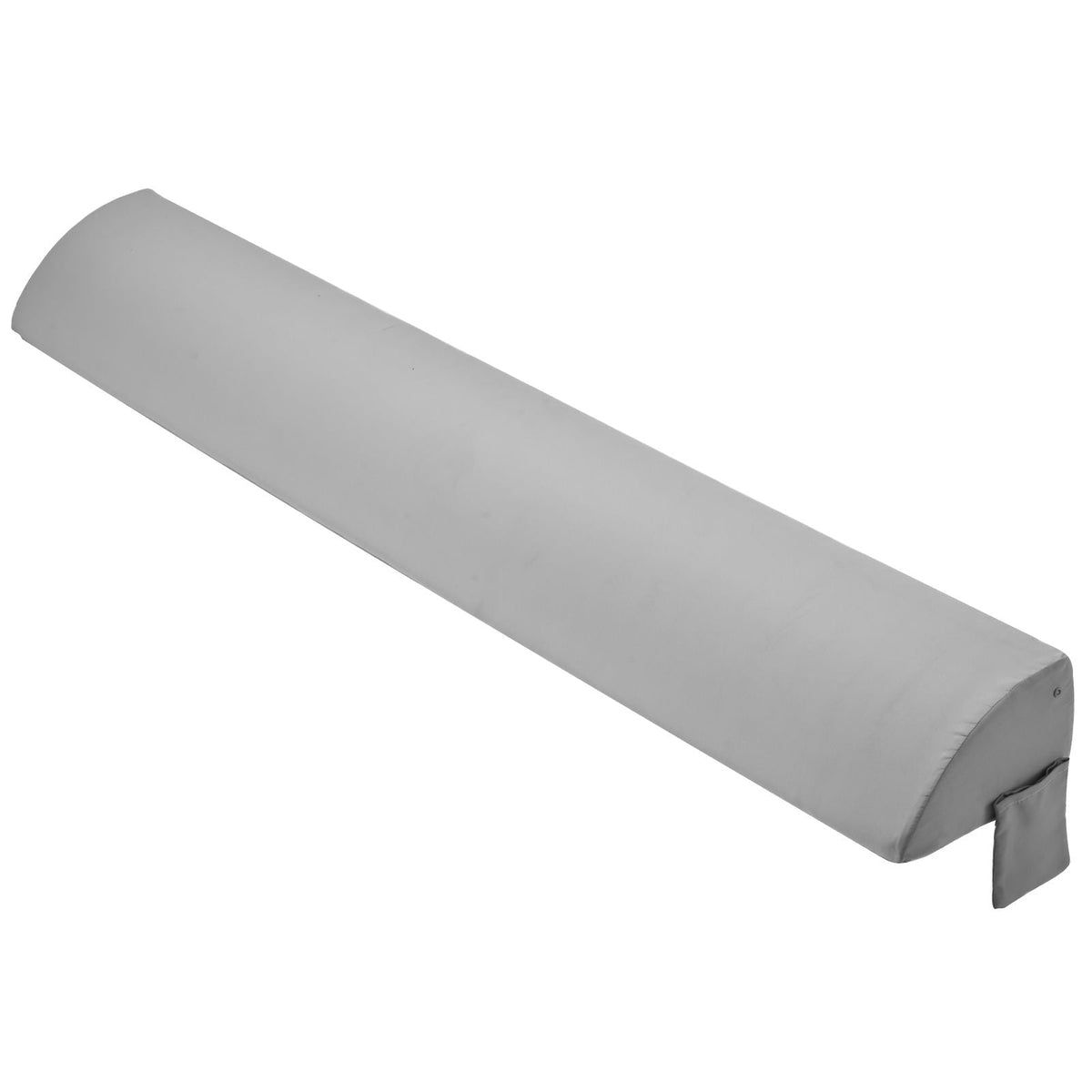 Bed Wedge Pillow for Headboard, King Size, 72"x10"x6" Bed Gap Filler, Fill 0-7" Gap Between Headboard and Mattress, 25D Foam Mattress Wedge Headboard Pillow with Side Pocket, for Backrest, Gray