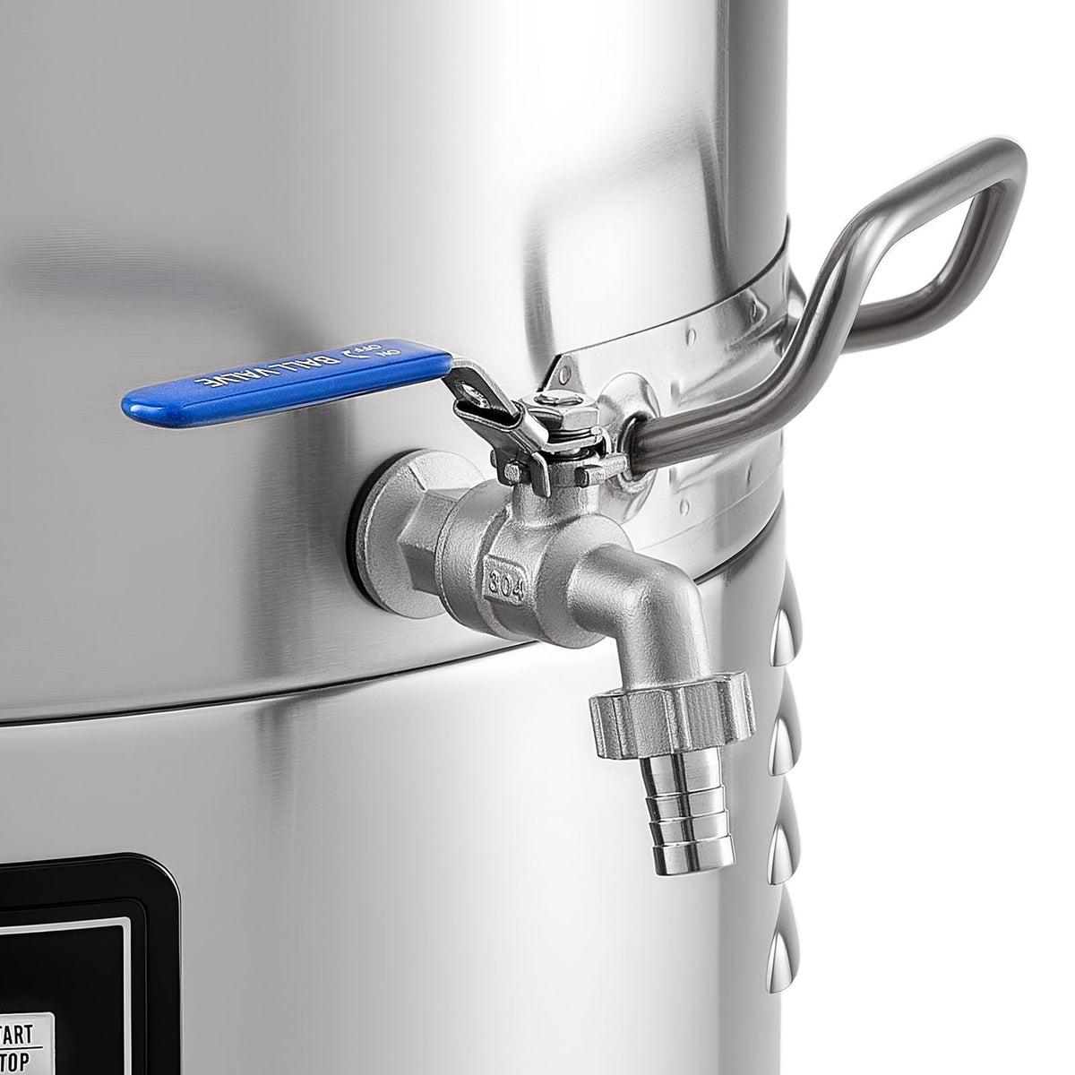 Beer Brewing Equipment, 8 Gal/30L 304 Stainless Steel Home Beer Brewer,1500W All-in-One Home Brewing Kit with Tall strainer, Integrated Inner Barrel & Reinforced Handle