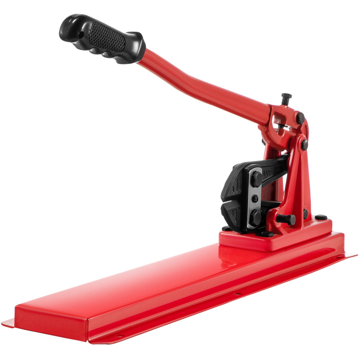 Bench Swager Tool 24\" Wire Rope Swaging Tool with Crimper Cable Bolt Cutter Head Bench Crimper 1/16\"-3/16\" Aluminum/Copper Sleeves Bench Cable Alloy Steel Crimper Swager for1/2\" Wire Rope Fe