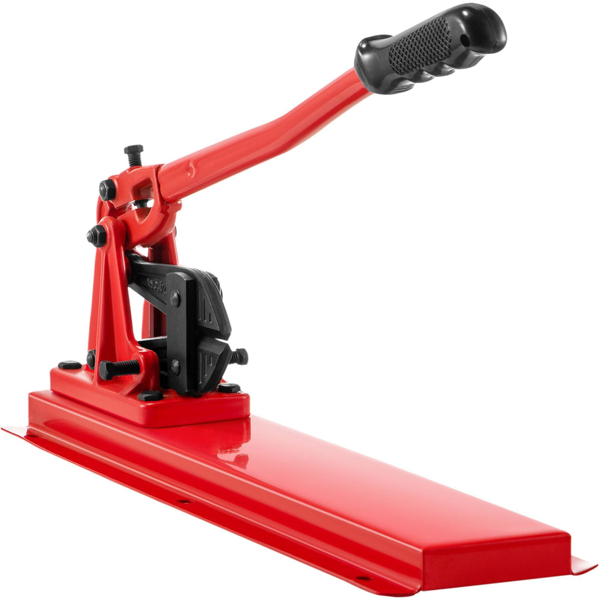 Bench Swager Tool 24\" Wire Rope Swaging Tool with Crimper Cable Bolt Cutter Head Bench Crimper 1/16\"-3/16\" Aluminum/Copper Sleeves Bench Cable Alloy Steel Crimper Swager for1/2\" Wire Rope Fe