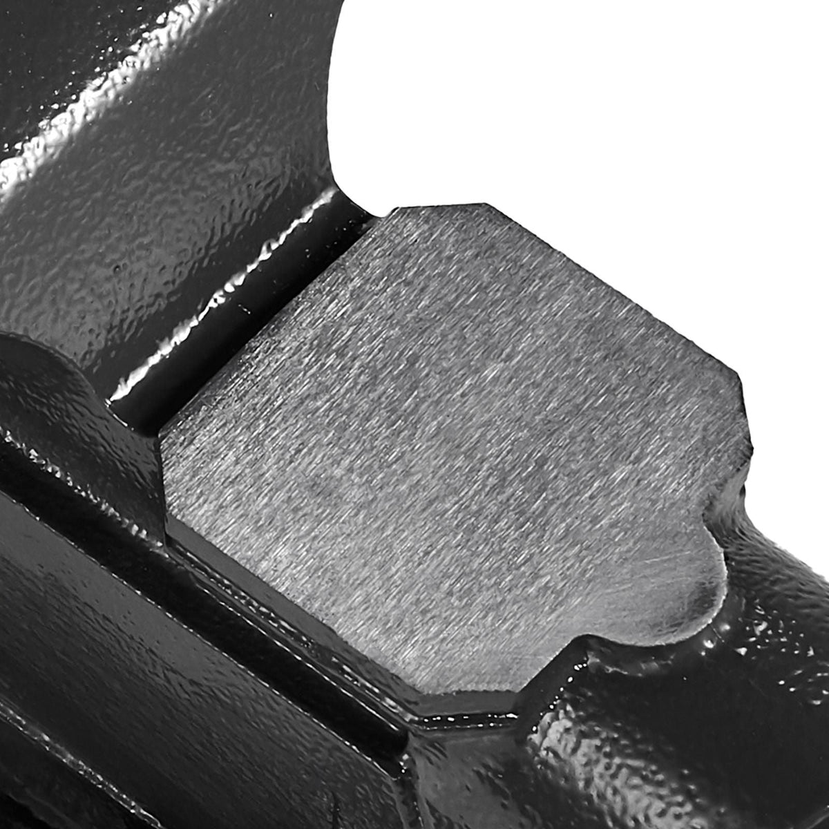 Bench Vise, 5" Jaw Width, 5" Max Jaw Opening Multipurpose Vise with 360° Swivel Locking Base, 2.8" Throat Depth, Heavy Duty Ductile Iron Workbench Vise with Anvil, for Clamping Round Pipes