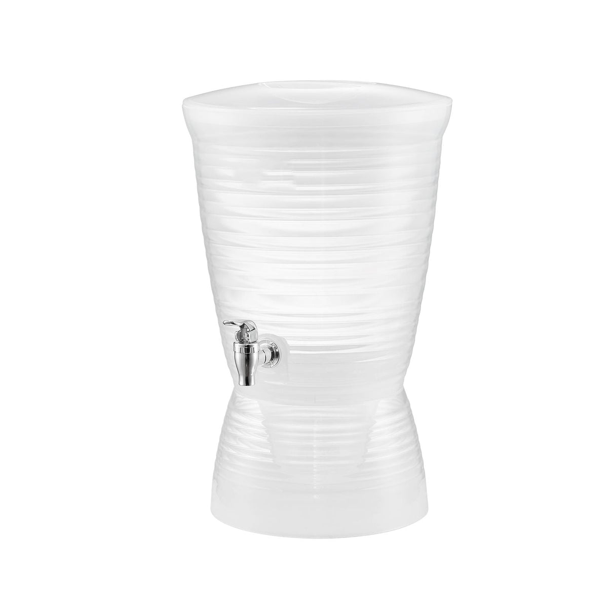 Beverage Dispenser, 2.64 Gallon Drink Dispenser for Parties, Plastic Juice Dispensers with Spigot Ice Chamber, Iced Tea Lemonade Juice Water Dispensers, for Restaurants, Hotels, Parties