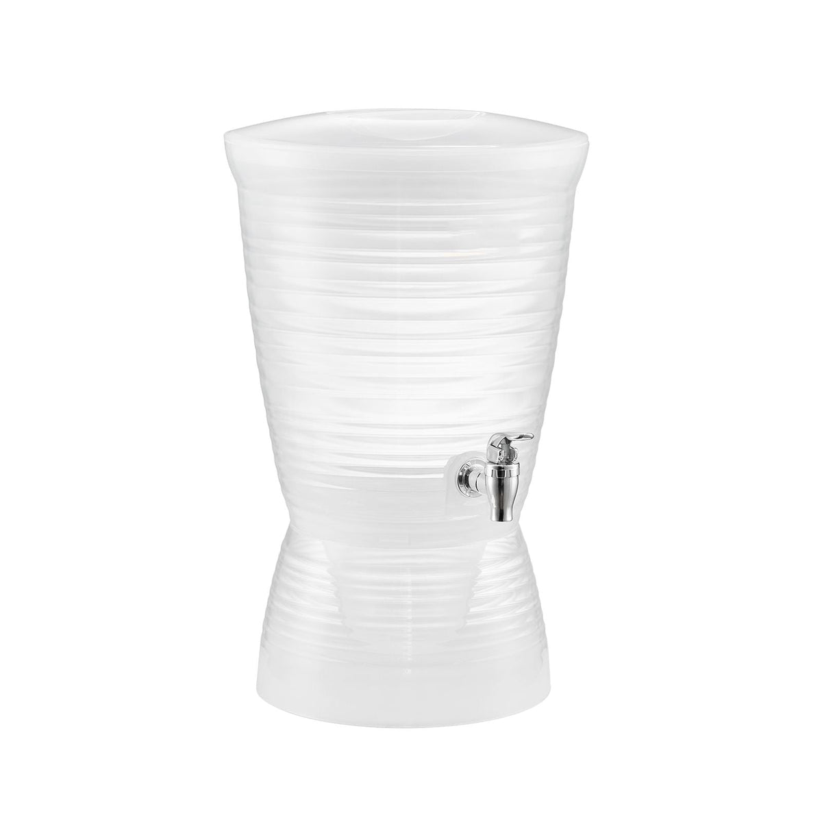 Beverage Dispenser, 2.64 Gallon Drink Dispenser for Parties, Plastic Juice Dispensers with Spigot Ice Chamber, Iced Tea Lemonade Juice Water Dispensers, for Restaurants, Hotels, Parties