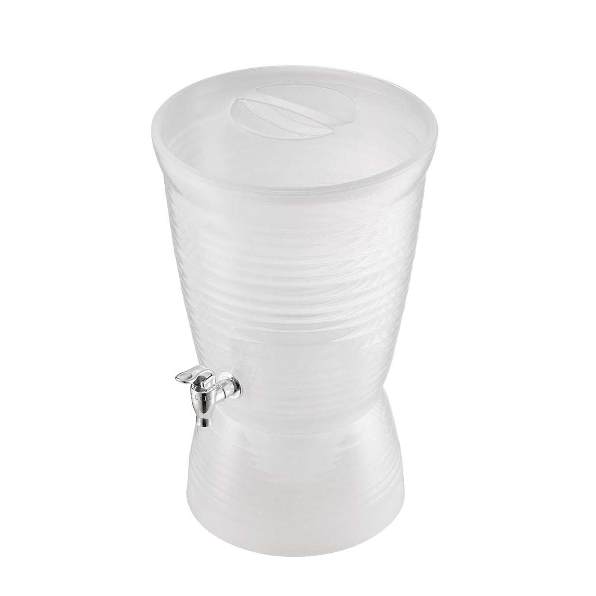 Beverage Dispenser, 2.64 Gallon Drink Dispenser for Parties, Plastic Juice Dispensers with Spigot Ice Chamber, Iced Tea Lemonade Juice Water Dispensers, for Restaurants, Hotels, Parties