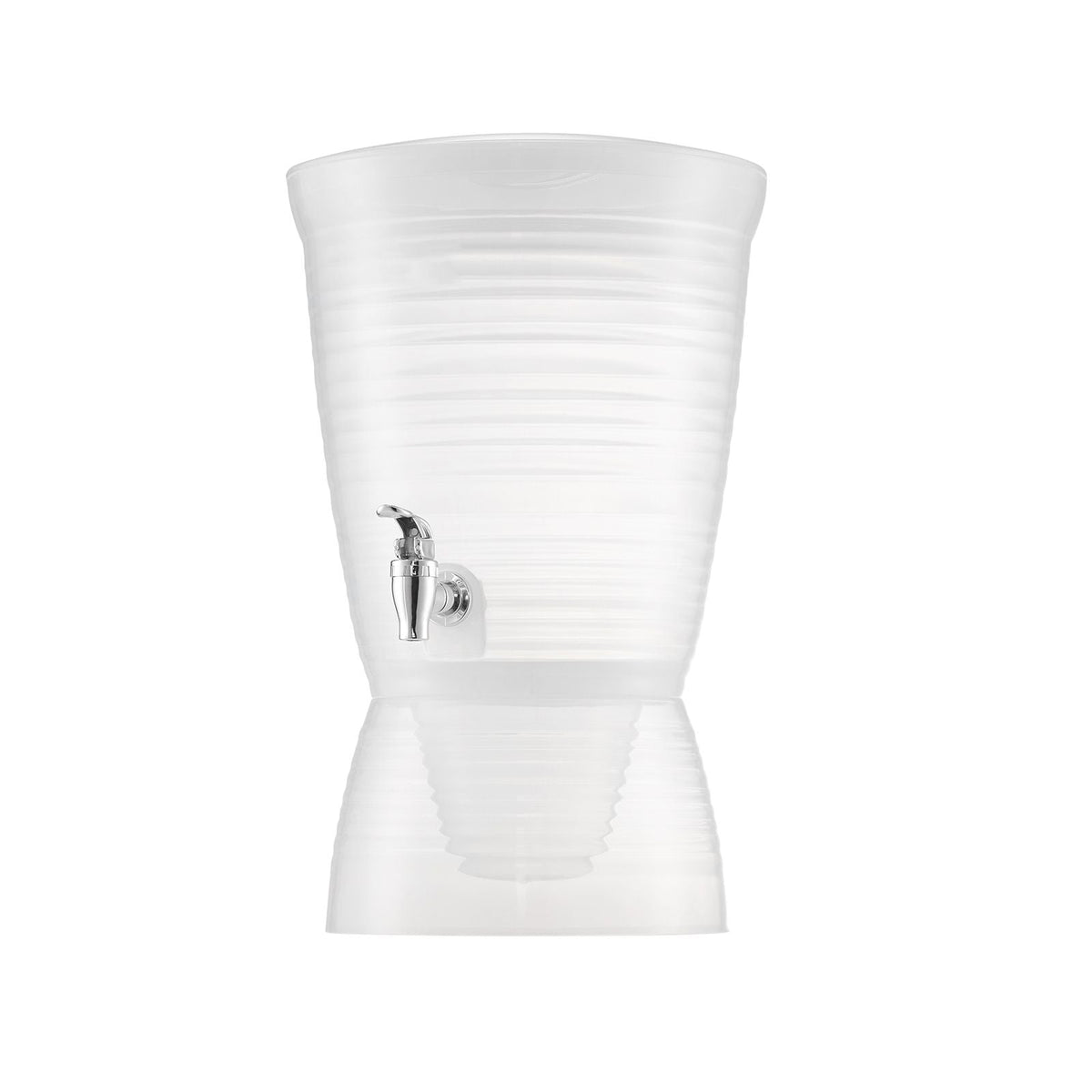Beverage Dispenser, 2.64 Gallon Drink Dispenser for Parties, Plastic Juice Dispensers with Spigot Ice Chamber, Iced Tea Lemonade Juice Water Dispensers, for Restaurants, Hotels, Parties