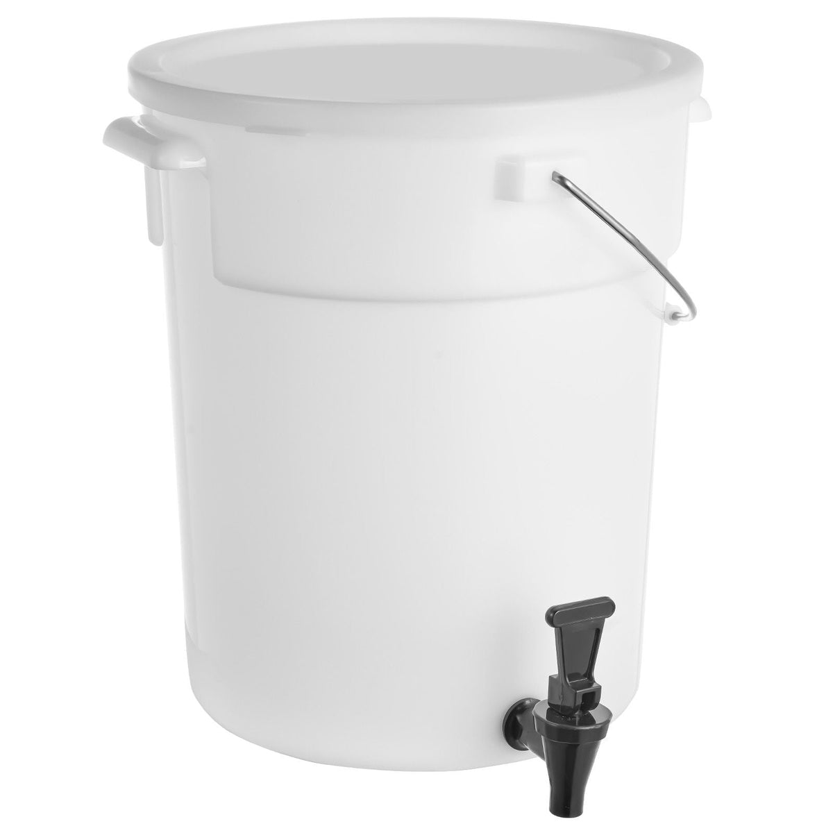 Beverage Dispenser, 5 Gallon Drink Dispensers for Parties, Plastic Juice Dispenser with Spigot and Lid, Iced Tea Lemonade Juice Water Dispenser, for Restaurants, Hotels, Parties