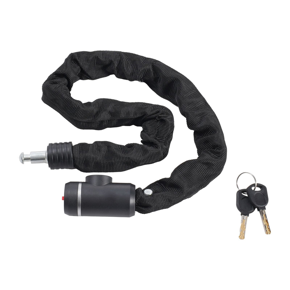 Bike Chain Lock, 2.79 Ft Combination Bicycle Chain Lock with 2 Keys, Heavy Duty Anti-Theft High Security Bike Locks, Perfect for Bike, Motorcycle, Scooter, Bicycle, Door, Fence or Gate, 8mm