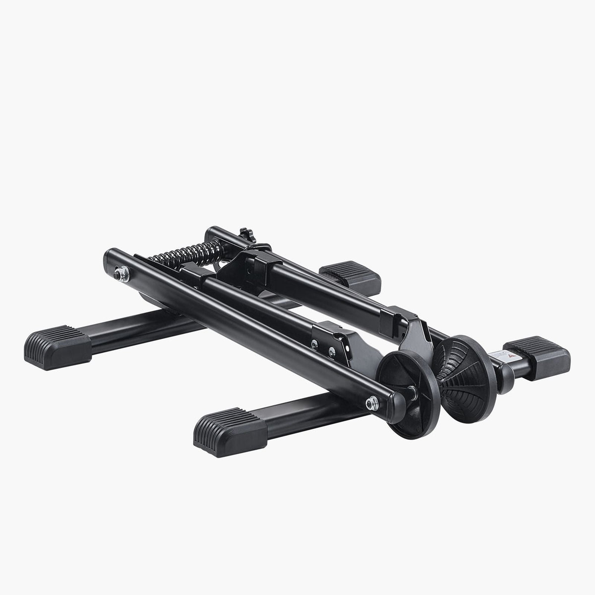 Bike Rack, Fits 20 to 29 Inch Mountain & Road Bikes, Alloy Steel Rust-Resistant Bike Floor Stand Rack, Foldable Bicycle Stand for Entryway, Garage, Home Bikes Parking & Storage, 1 Pack, Black