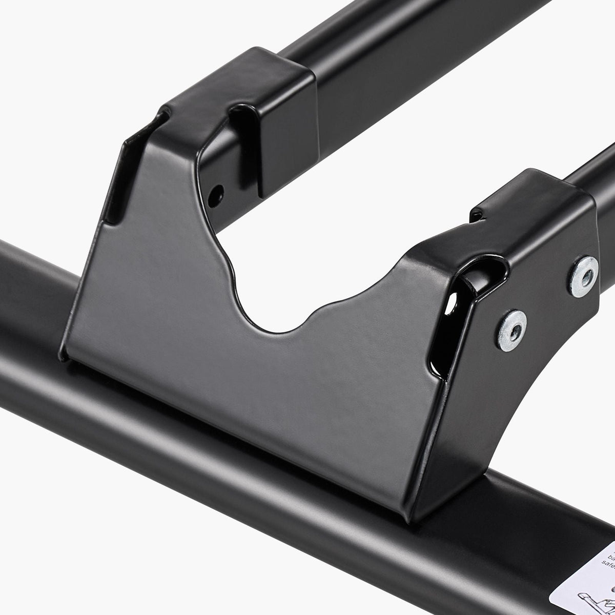 Bike Rack, Fits 20 to 29 Inch Mountain & Road Bikes, Alloy Steel Rust-Resistant Bike Floor Stand Rack, Foldable Bicycle Stand for Entryway, Garage, Home Bikes Parking & Storage, 1 Pack, Black