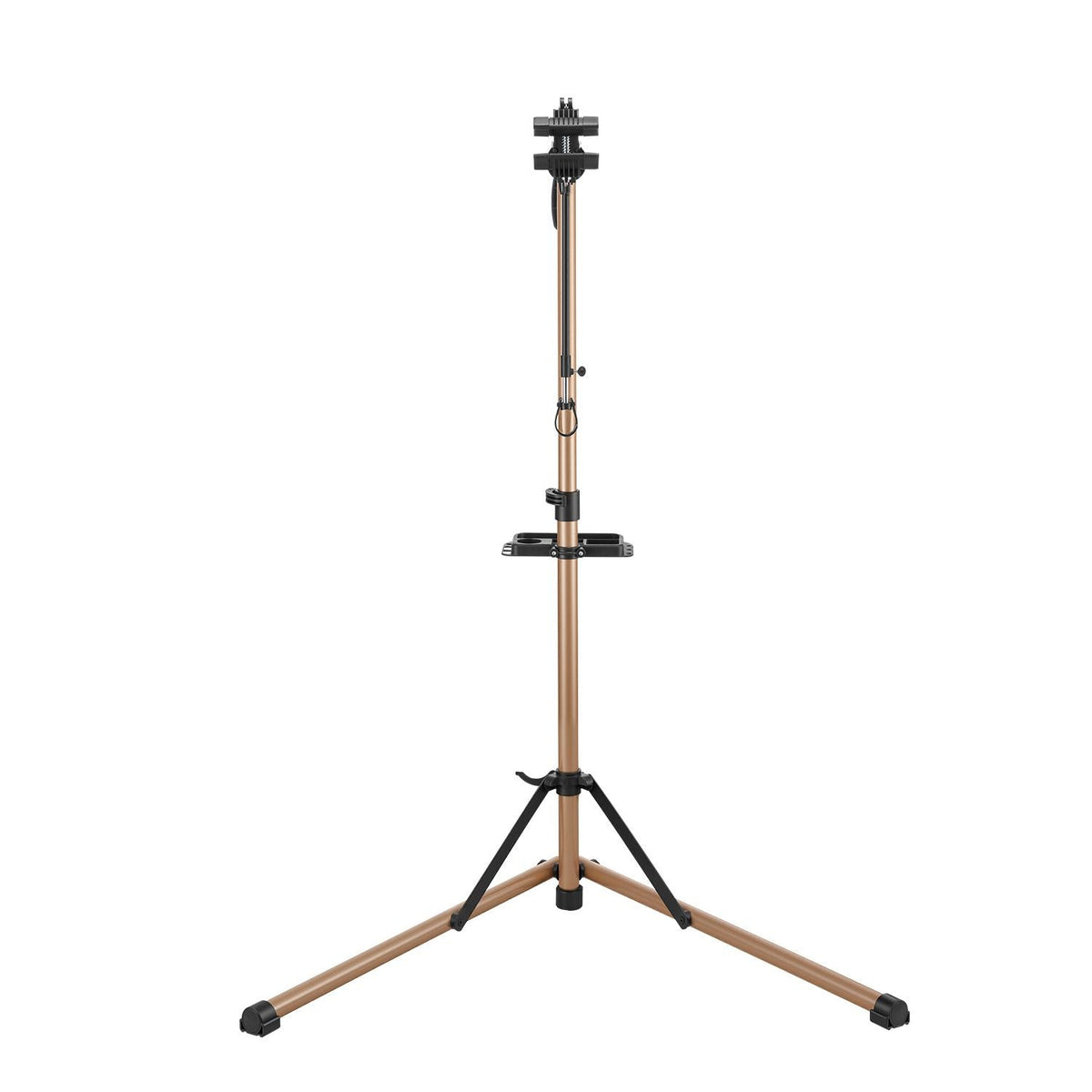 Bike Repair Stand, 88 lb Heavy-duty Bicycle Work Stand with 41.3-59.8 in Adjustable Height & Magnetic Tool Tray, Foldable Bicycle Maintenance Rack, Shop Home Mechanics for Mountain & Road Bike