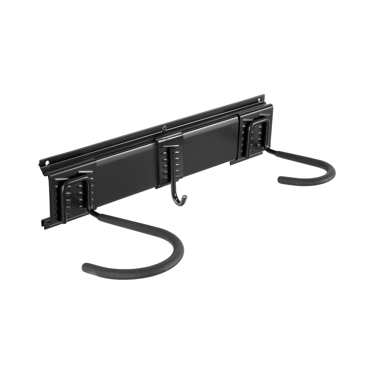 Bike Storage Rack, 4 Bike Racks and 2 Helmets Hooks, Wall Mount Bike Storage Hanger, Home & Garage Organizer, Customizable for Various Bike Sizes, Adjustable Holder, Holds Up to 200 lbs, 32-inch
