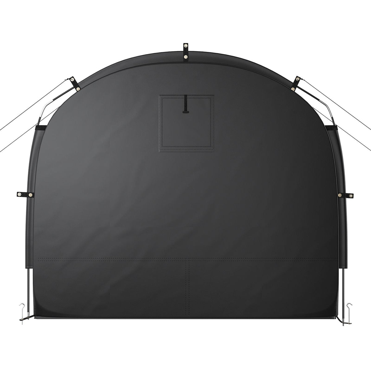 Bike Storage Tent, 1 to 2 Bikes, Outdoor Spacious Bike Storage Tent with Ventilated Window, Waterproof Easy-to-Install Bike Tent with High Strength Fiberglass & Dual Zippers, Fit for Bicycle