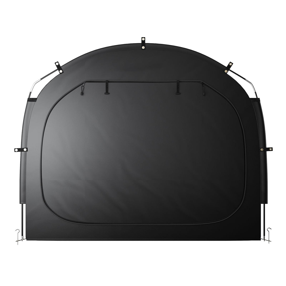 Bike Storage Tent, 5 Bikes, Outdoor Spacious Bike Storage Tent with Ventilated Window, Waterproof Easy-to-Install Bike Tent with High Strength Fiberglass & Dual Zippers, Fit for Bicycle