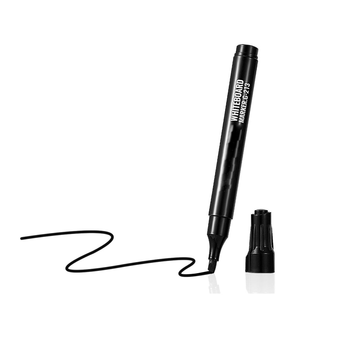 Black Dry Erase Markers, 36 Pack Low-Odor Whiteboard Markers with Chisel Tip, Easily Clean Dry Erase Markers Bulk for School Office Home