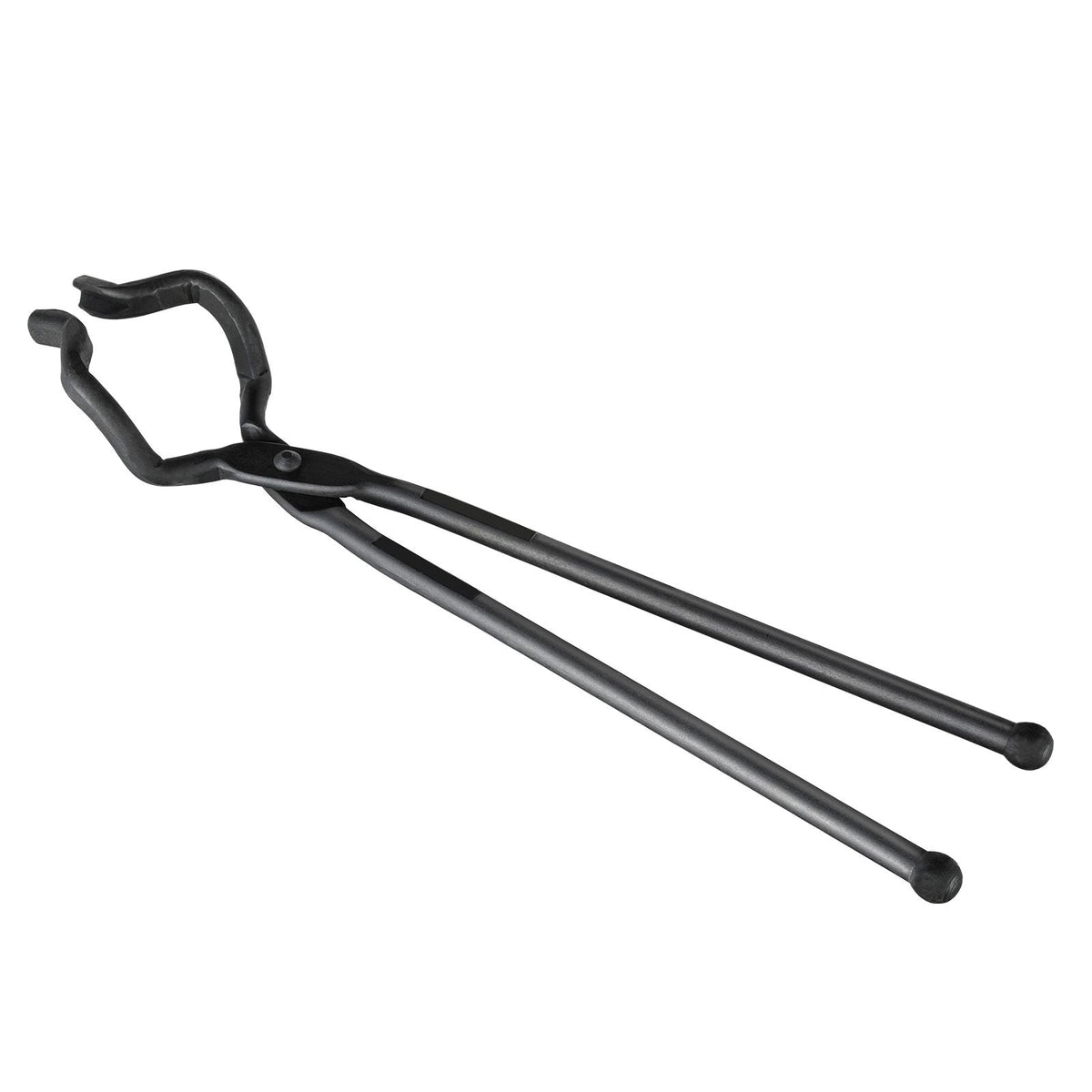 Blacksmith Tongs, 18' Z V-Bit Tongs, Carbon Steel Forge Tongs with A3 Steel Rivets, for Knife Blades, Long Pieces, Circular Forgings, for Beginner and Seasoned Blacksmiths and Bladesmiths