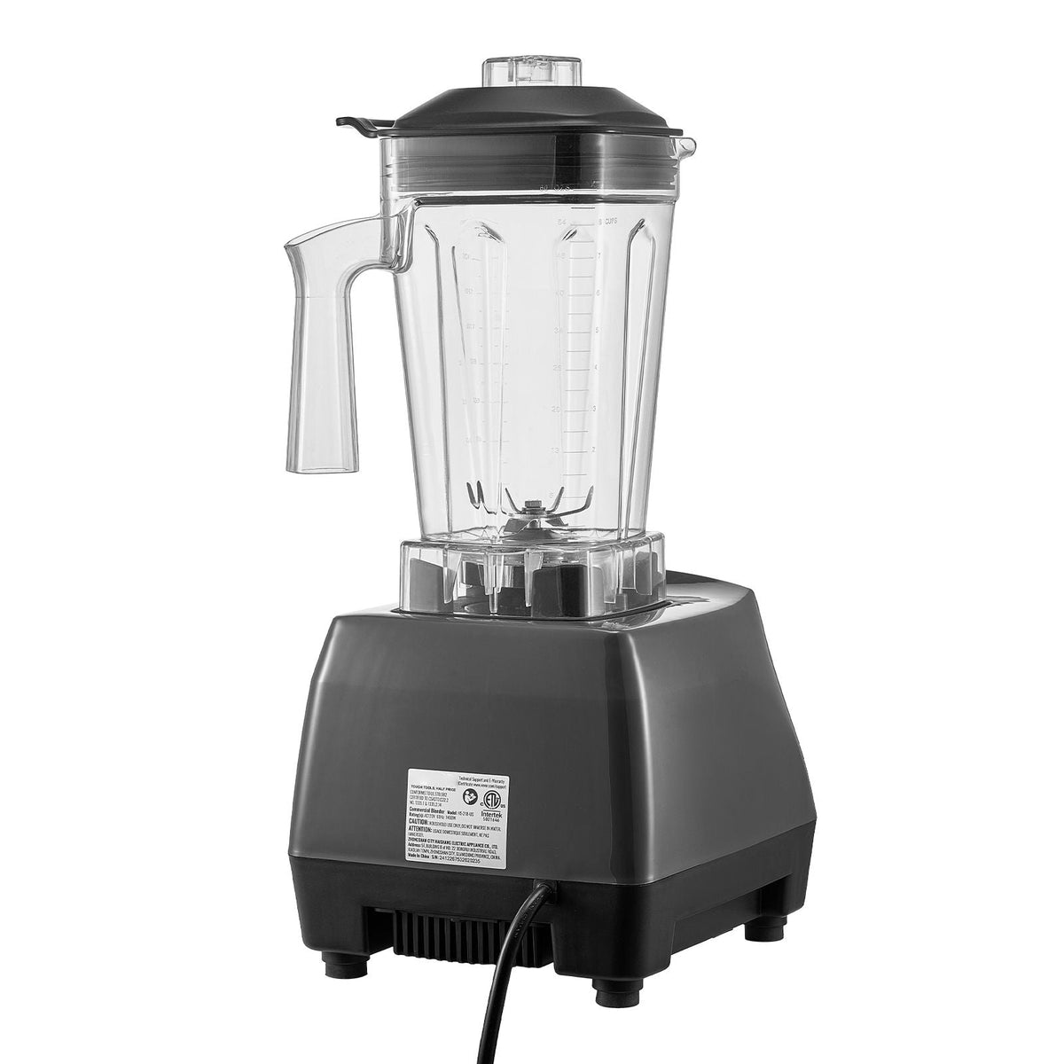 Blender for Smoothies, 61 oz 1400W, Professional Blender with Powerful Motor, Multi-Functional Food Processing Blender with 2 Cups for Smoothie/Milkshake/Juice, Fits for Kitchen