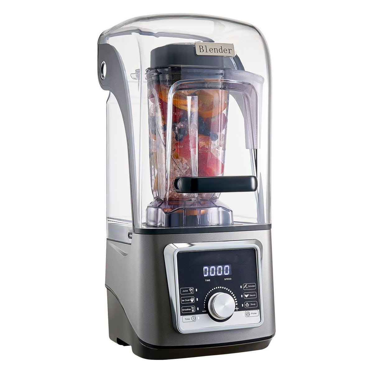 Blender for Smoothies, 85 oz 1400W, Professional Blender with Powerful Motor, Multi-Functional Food Processing Blender with Noise Cover for Smoothie/Milkshake/Juice, Fits for Kitchen