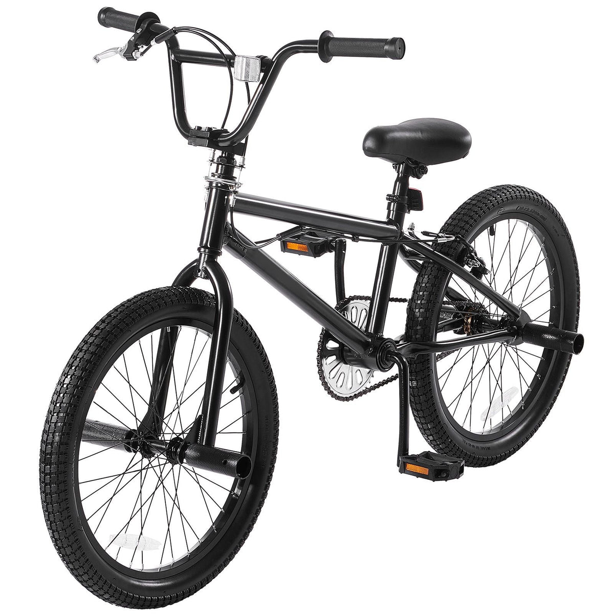 BMX Bike, 20-Inch Wheel Freestyle Bike, BMX Race Bike with 360° Rotor and 4 Pegs, Beginner-Level BMX to Advanced Riders, BMX Bicycles for Teen Adult Men Women, Lightweight Aluminum Alloy Frame