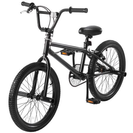 BMX Bike, 20-Inch Wheel Freestyle Bike, BMX Race Bike with 360° Rotor and 4 Pegs, Beginner-Level BMX to Advanced Riders, BMX Bicycles for Teen Adult Men Women, Lightweight Aluminum Alloy Frame