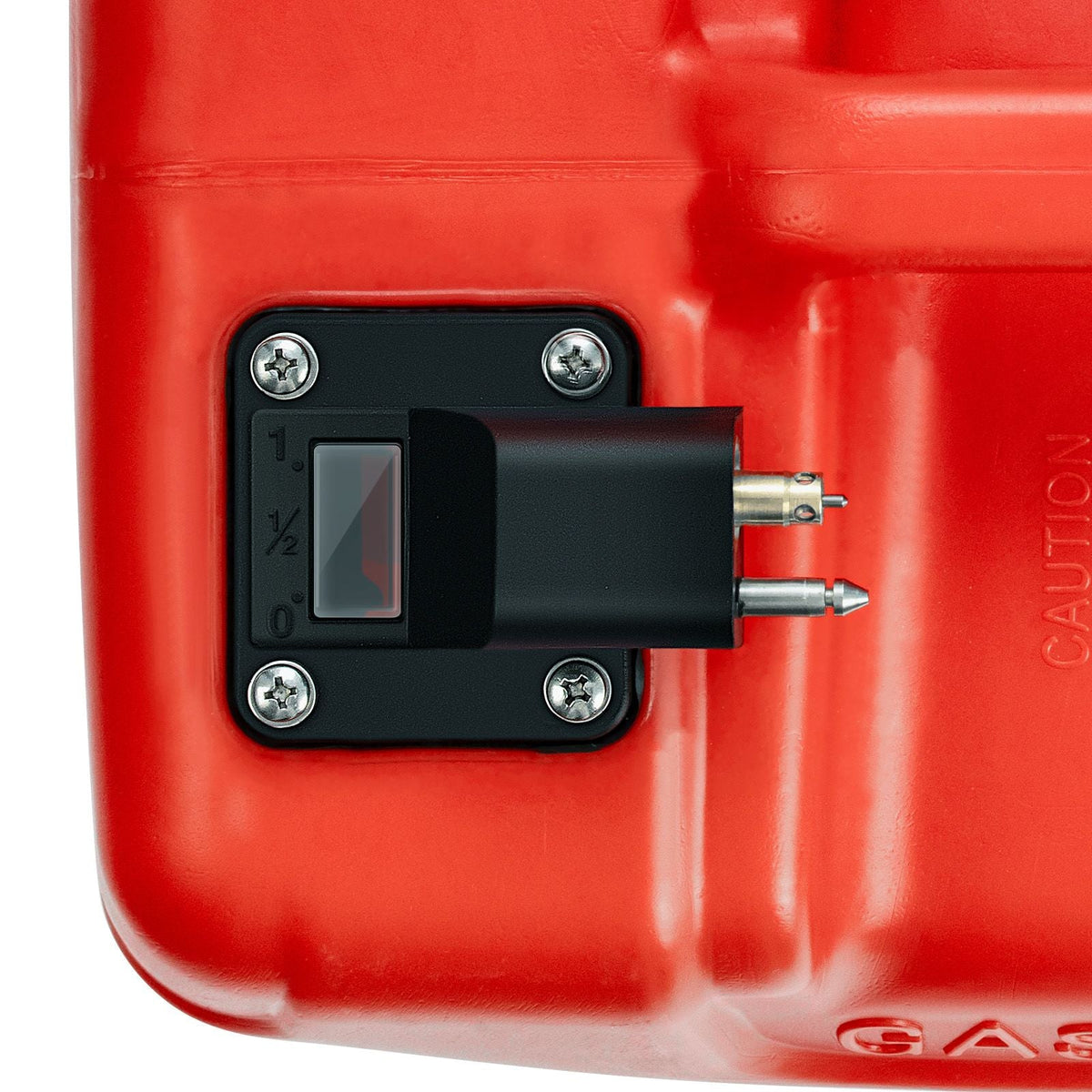 Boat Fuel Tank, 3.17-Gallon/12-L Marine Outboard Transfer Tank, Transfer Tank with 9.8ft Hose, Gauge for Outboard Engine, Yacht, Fishing Boat, Deck, Red