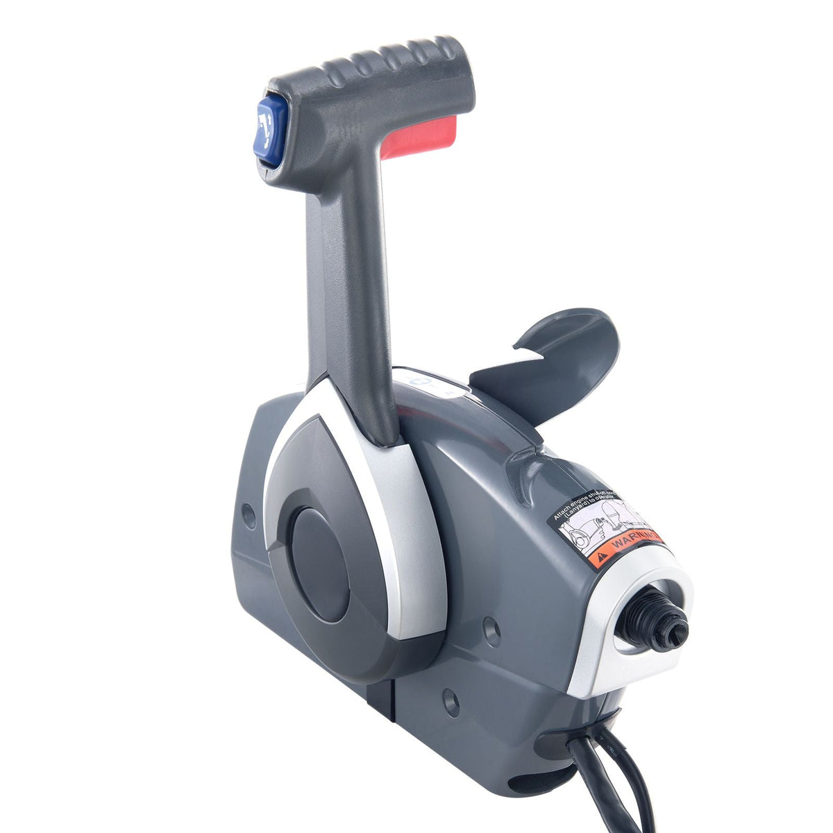 Boat Throttle Control, 5006180 Side-Mounted Outboard Remote Control Box for Evinrude Johnson, Marine Throttle Control Box with Power Trim Switch and Lanyard