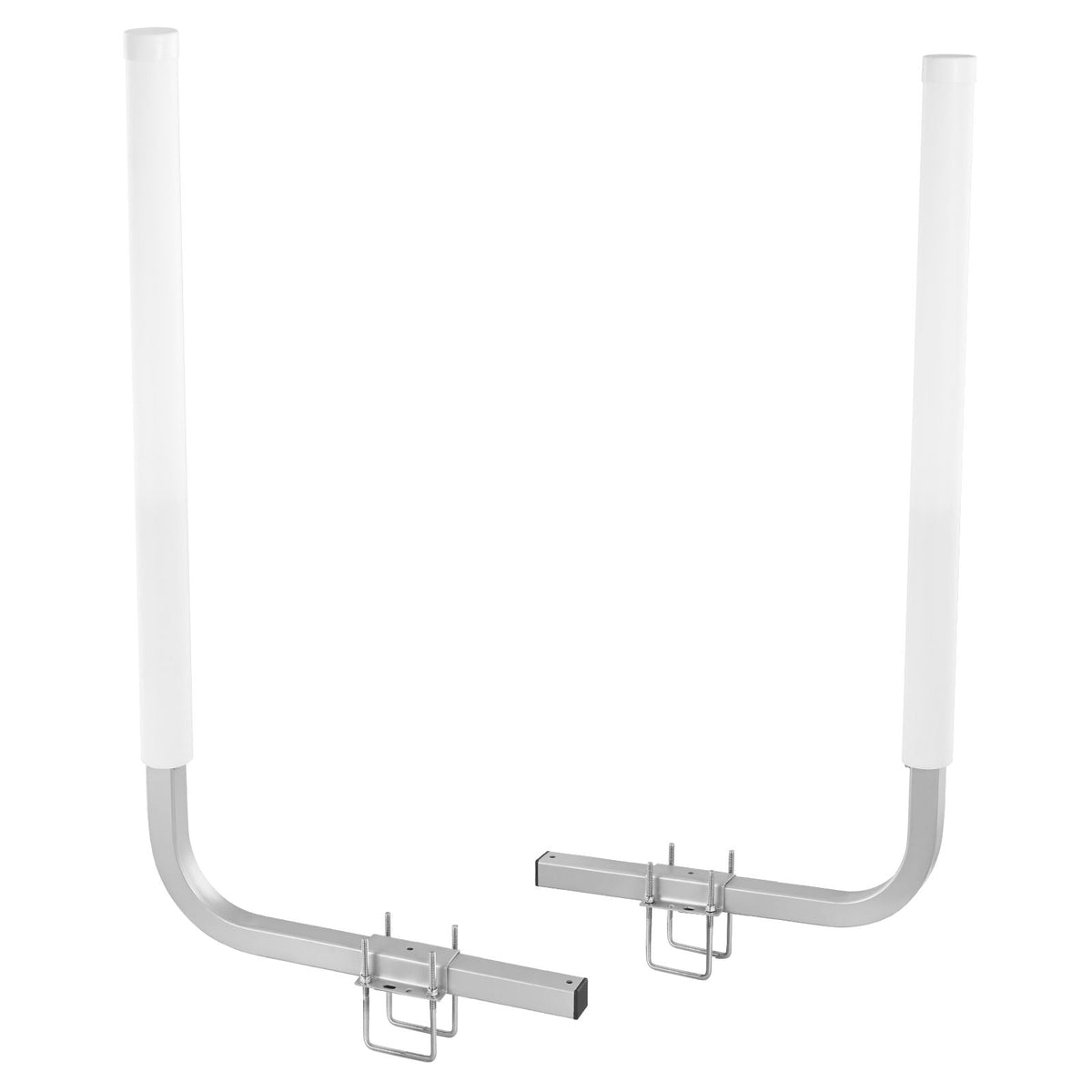 Boat Trailer Guide, 40″ Adjustable Design Trailer Guide Poles, 2PCS High-Hardness Steel Trailer Guide-Ons, Trailer Guides with PVC Pipe Posts, for Ski Boat, Fishing Boat or Sailboat Trailer