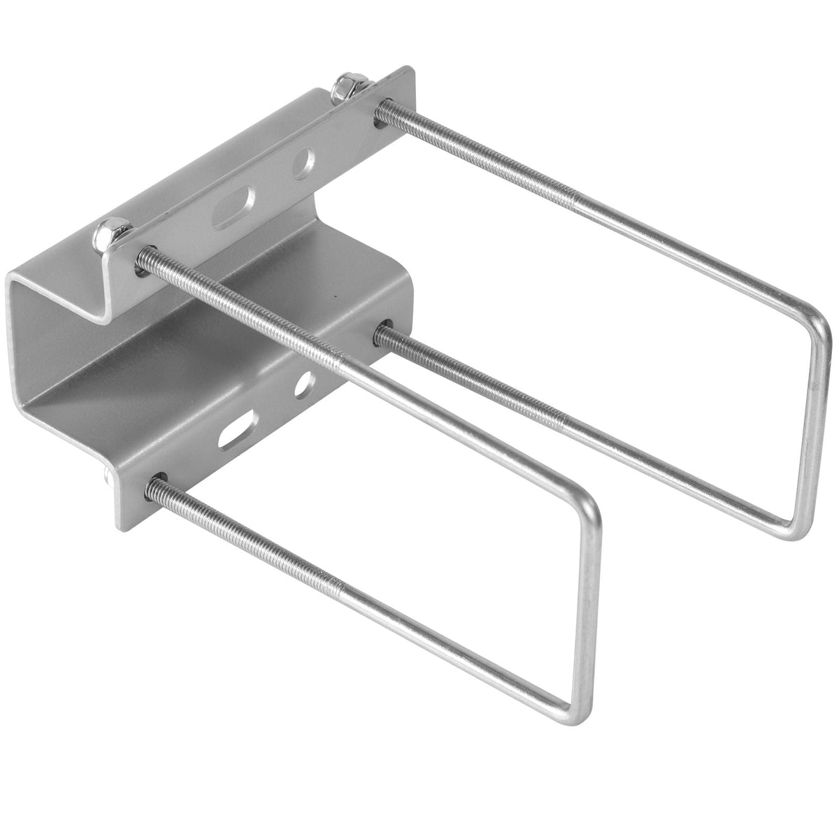 Boat Trailer Guide-on, 60\", 2PCS Steel Trailer Post Guide ons, with White PVC Tube Covers, Complete Mounting Accessories Included, for Ski Boat, Fishing Boat or Sailboat Trailer
