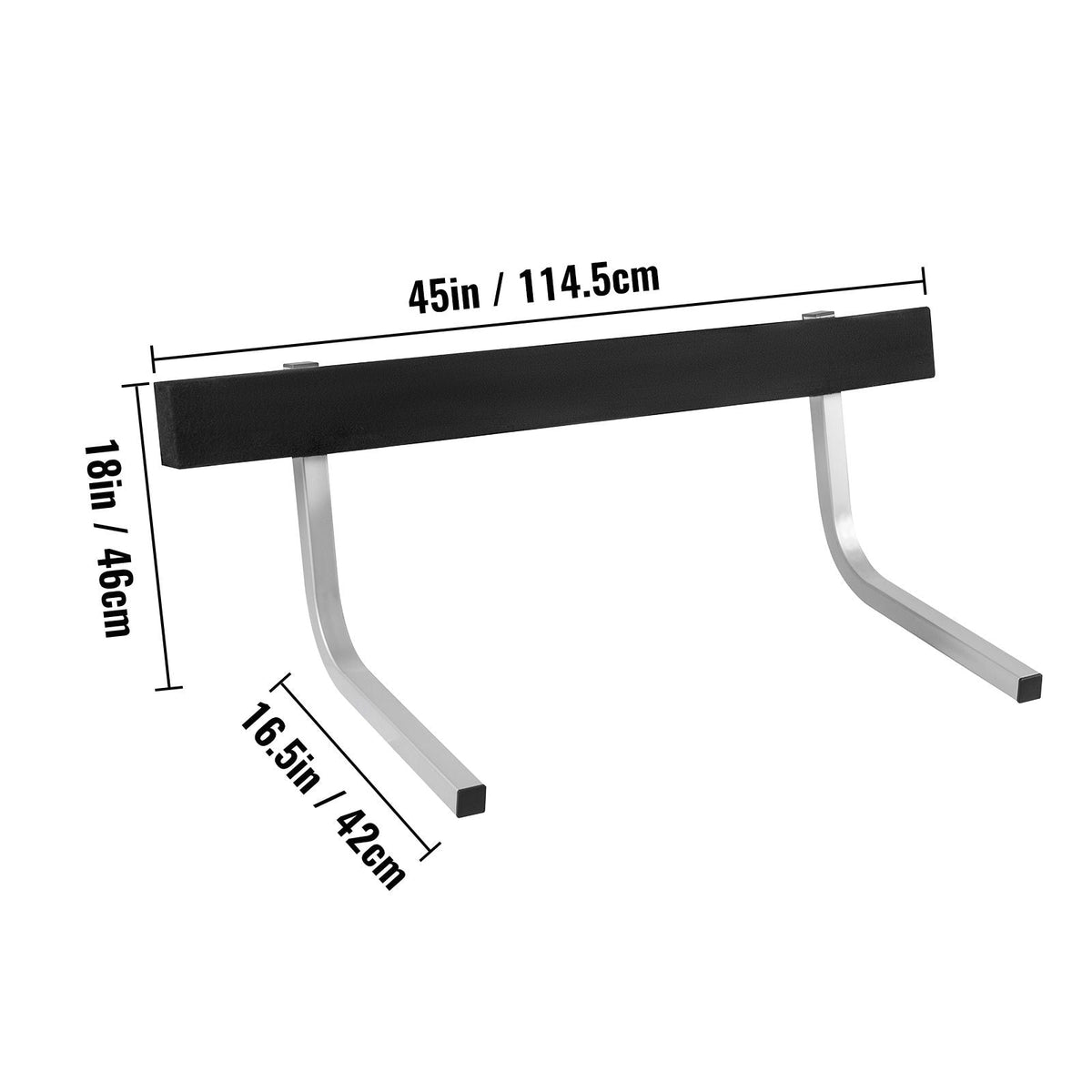 Boat Trailer Guide-ons, 2 PCS Rustproof Steel Trailer Guide ons, Trailer Guides with Carpet-Padded Boards, Mounting Parts Included, for Ski Boat, Fishing Boat or Sailboat Trailer