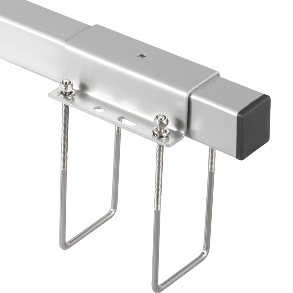Boat Trailer Guide-ons, 40\", 2PCS Rustproof Galvanized Steel Trailer Guide ons, Trailer Guides with Black PVC Pipes, Mounting Parts Included, for Ski Boat, Fishing Boat or Sailboat Trailer