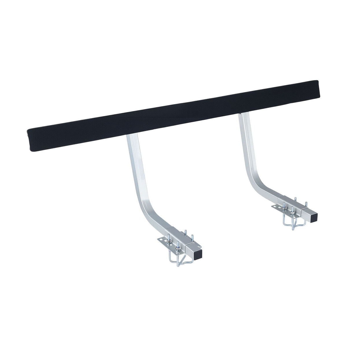 Boat Trailer Guides, 16.7 in/18.7 in Height Adjustable Trailers Guide, 2PCS Thickened Steel Trailer Guide-Ons with Thick Support Pads, Fits L-Beam, Box or C-Channel Bunk-Style Pontoon Trailers