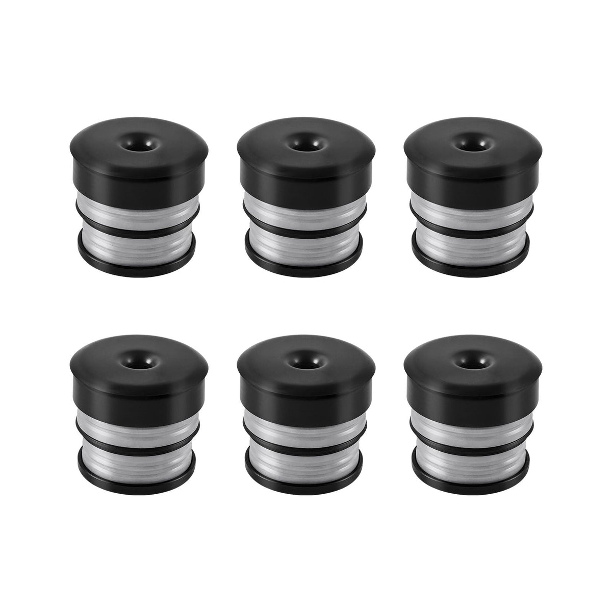 Body Mount Bushing Kit, Compatible with 2008-2016 F250 F350 Super Duty, 48 PCS Silicone Body Mount Kit, Quick Replacement, Durable Components for Improving Bumpy Driving Performance, Gray